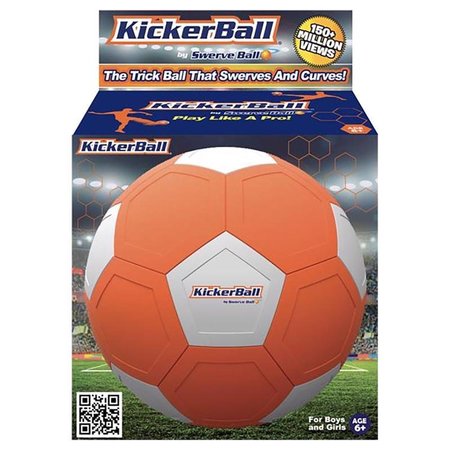 Swerve Sports KickerBall Swerve Ball Sports Soccer Ball 1 pk KICKSTACK2PK